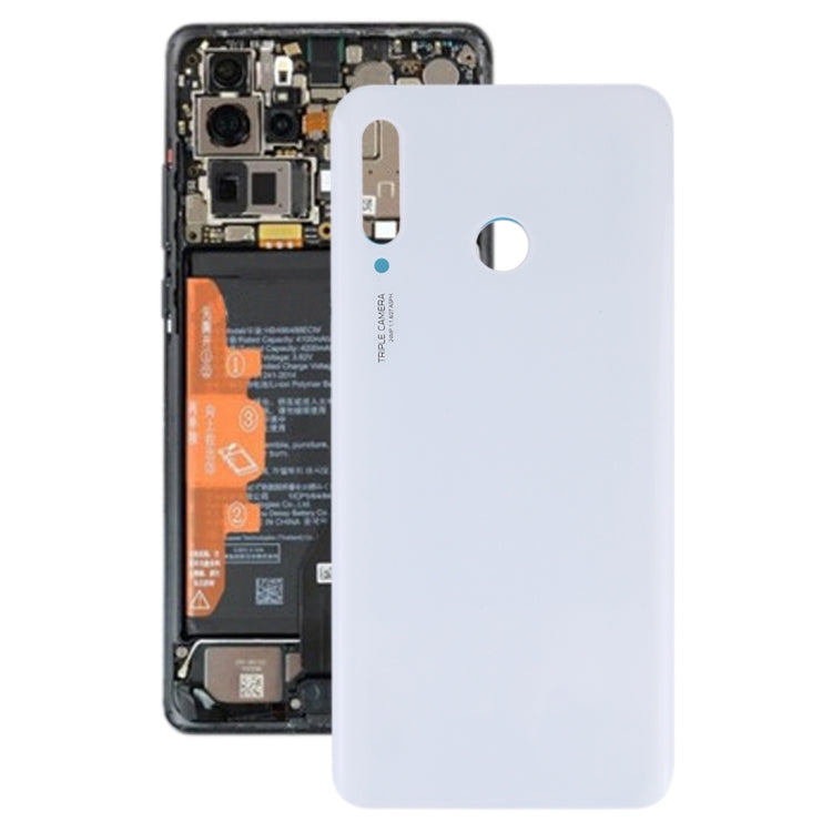 Back Battery Cover for Huawei P30 Lite (24MP) (White)