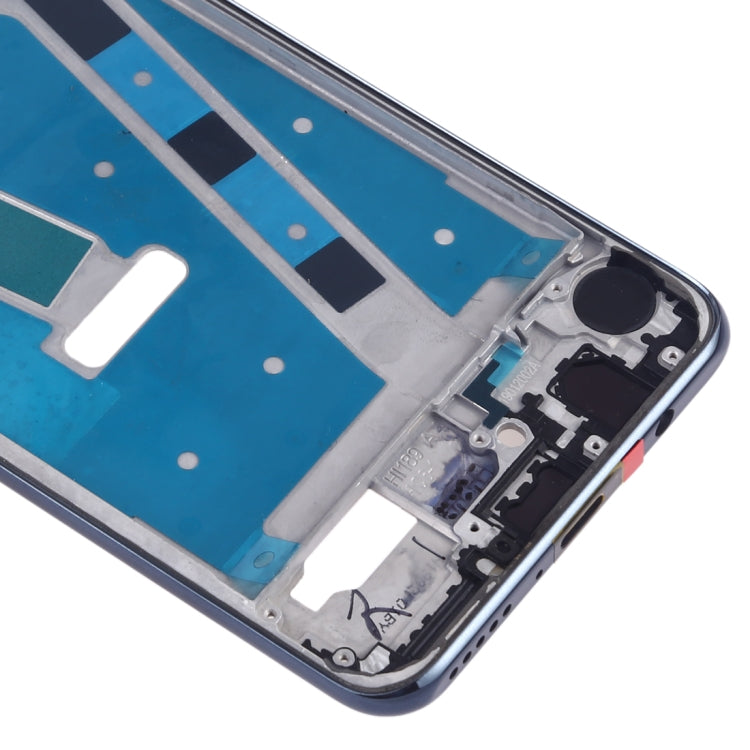 Placa de Bisel de Marco Intermedio con Teclas Laterales Para Huawei P30 Lite (24MP) (Negro)