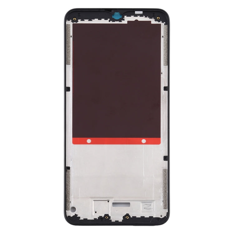 Plaque de cadre LCD du boîtier avant pour Xiaomi Redmi 9A (noir)