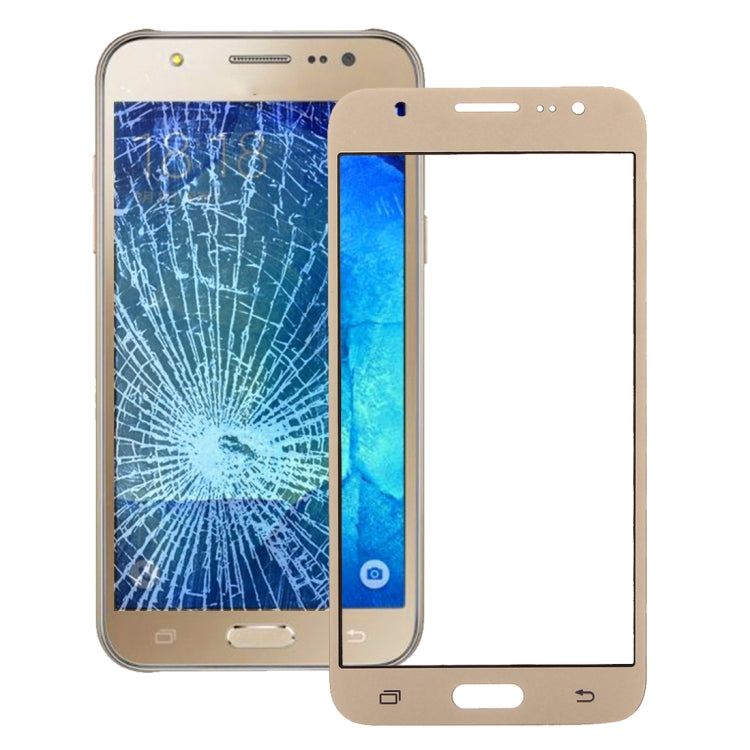 Vitre d'écran extérieure pour Samsung Galaxy J5 / J500 (Or)