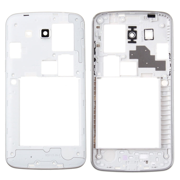 Panel de Lente de Cámara con Carcasa de placa Trasera / Marco Medio para Samsung Galaxy Grand 2 / G7106