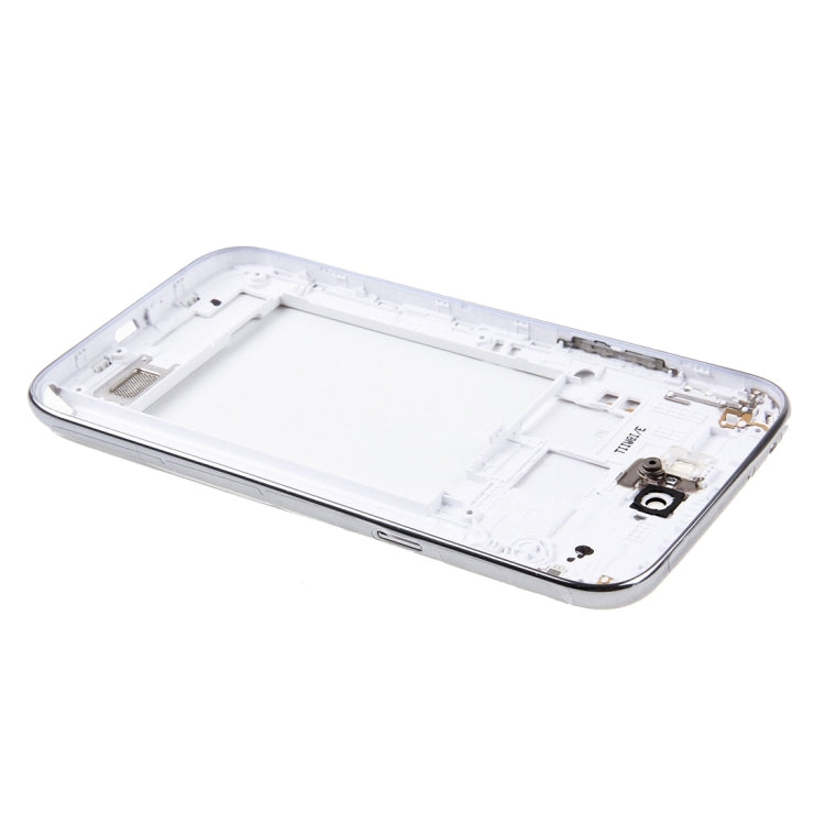 Cadre central + couvercle de batterie arrière pour Samsung Galaxy Note 2 / N7100 (Blanc)