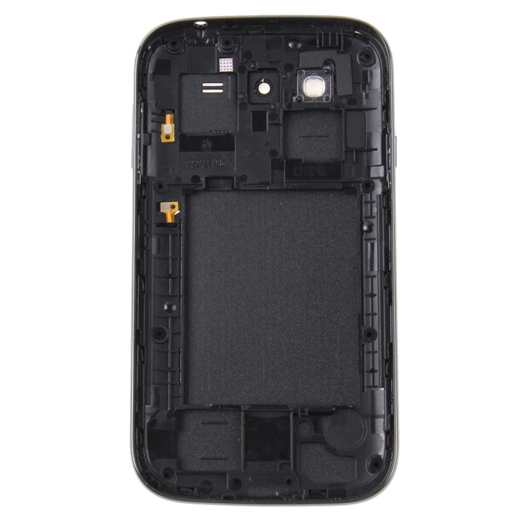 Cadre central + cache batterie arrière pour Samsung Galaxy Grand Duos / i9082 (Noir)
