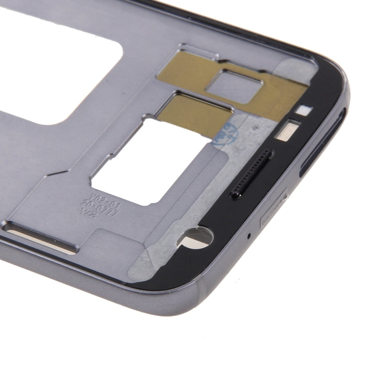 Placa de Marco LCD de Carcasa Frontal para Samsung Galaxy S7 / G930 (Gris)