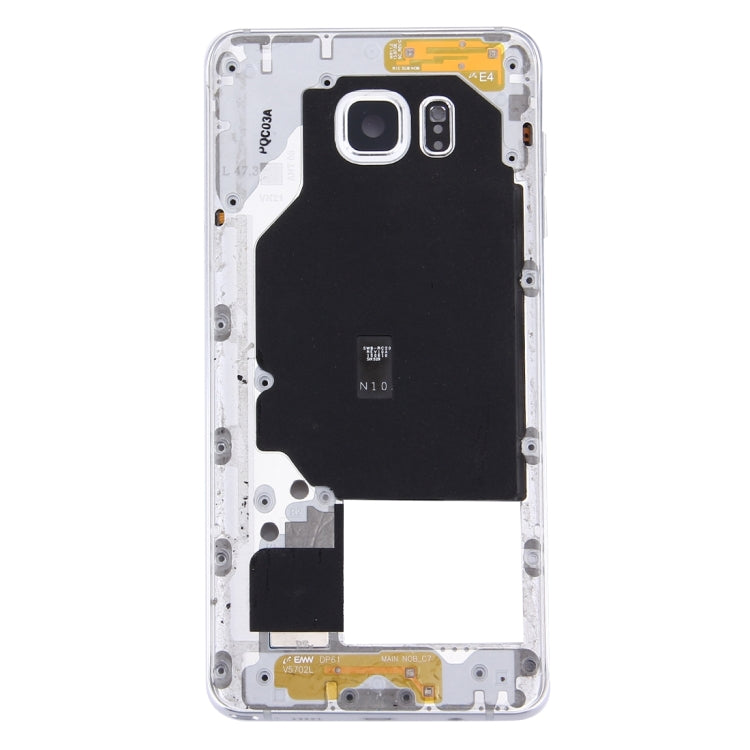 Cadre central pour Samsung Galaxy Note 5 / N9200 (Blanc)