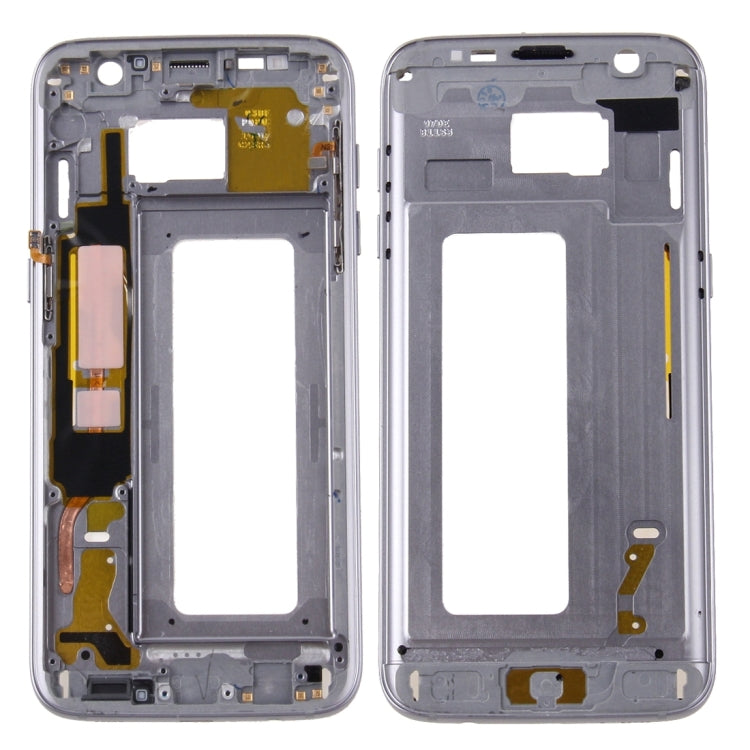 Front Housing LCD Frame Plate for Samsung Galaxy S7 Edge / G935 (Grey)