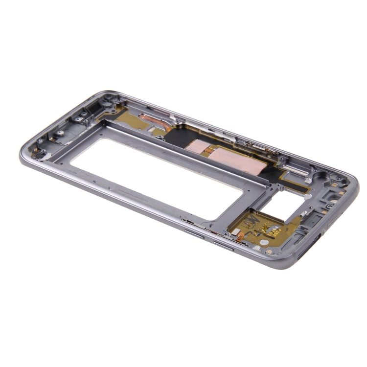 Placa de Marco LCD de Carcasa Frontal para Samsung Galaxy S7 Edge / G935 (Gris)