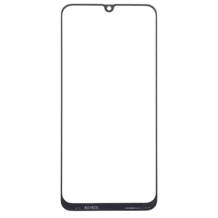 Vitre d'écran extérieure pour Samsung Galaxy A50 / A30 / M30 / A4S (Noir)
