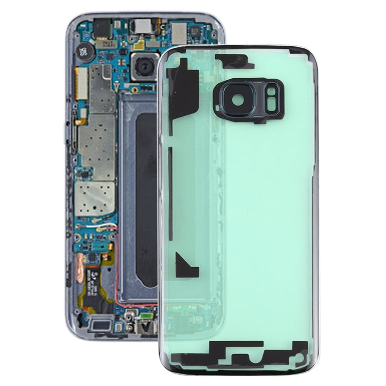 Tapa Trasera transparente para Batería con Tapa para Lente de Cámara para Samsung Galaxy S7 / G930A G930F SM-G930F (transparente)