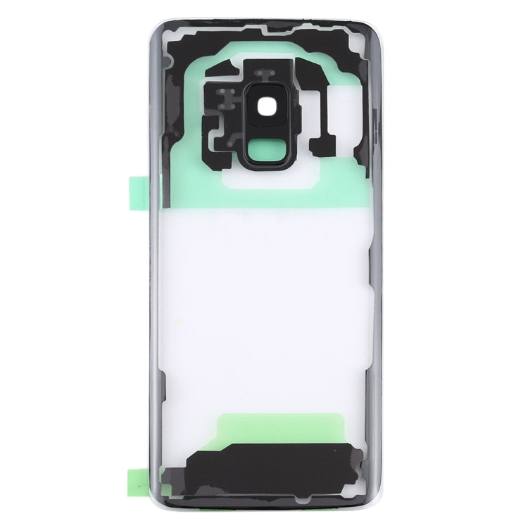 Transparent Back Battery Cover with Camera Lens Cover for Samsung Galaxy S9 G960F G960F / DS G960U G960W G9600 (Transparent)