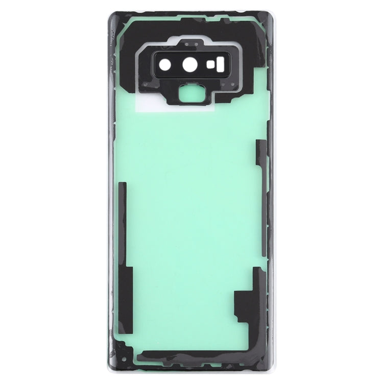Transparent Back Battery Cover with Camera Lens Cover for Samsung Galaxy Note 9 / N960D N960F (transparent)