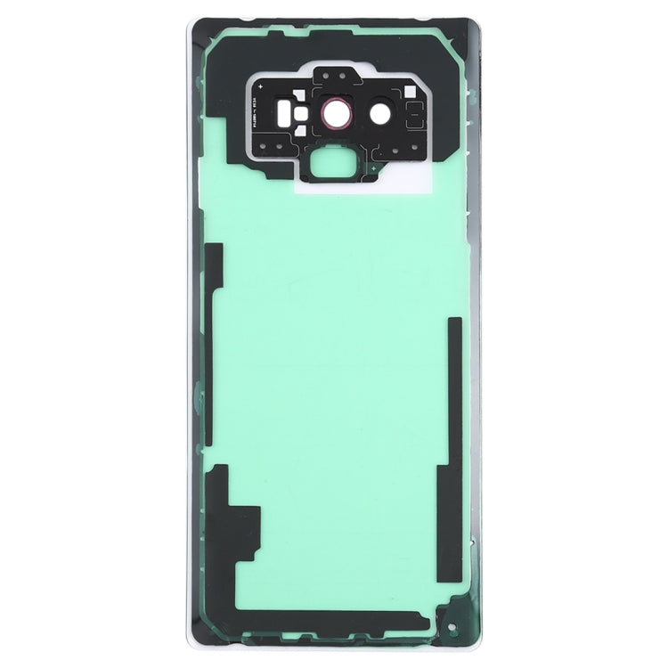 Couvercle de batterie arrière transparent avec couvercle d'objectif d'appareil photo pour Samsung Galaxy Note 9 / N960D N960F (transparent)