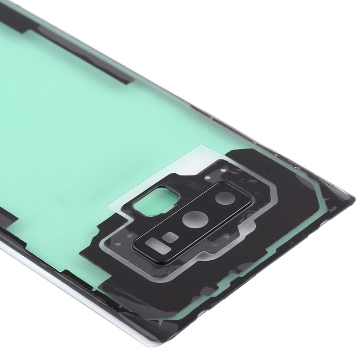 Tapa Trasera transparente para Batería con Tapa para Lente de Cámara para Samsung Galaxy Note 9 / N960D N960F (transparente)