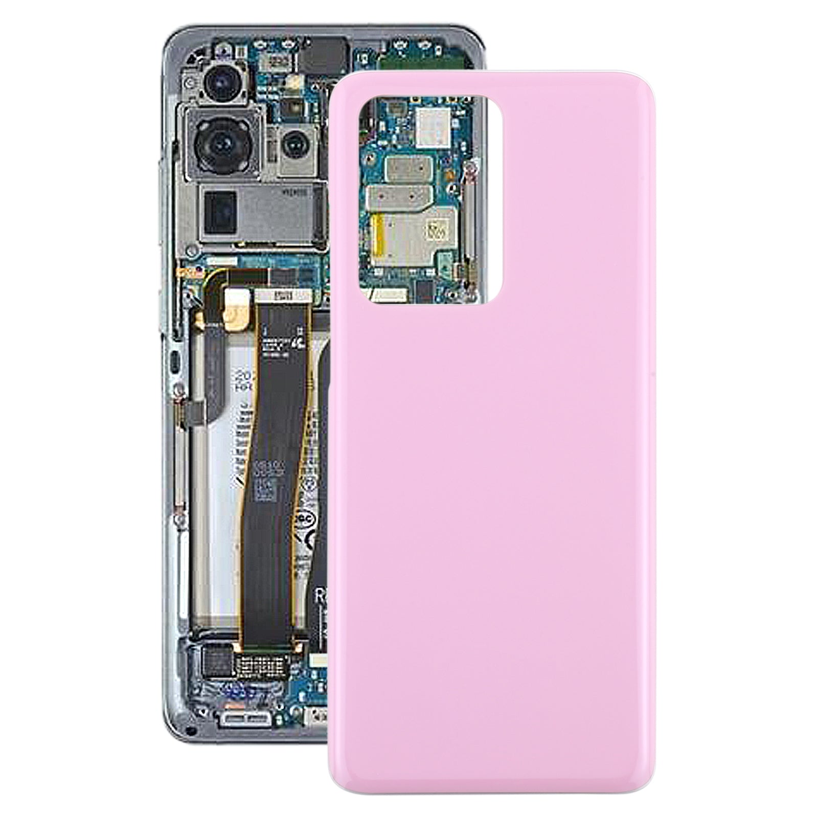 Cache Batterie Coque Arrière Samsung Galaxy S20 Ultra Rose