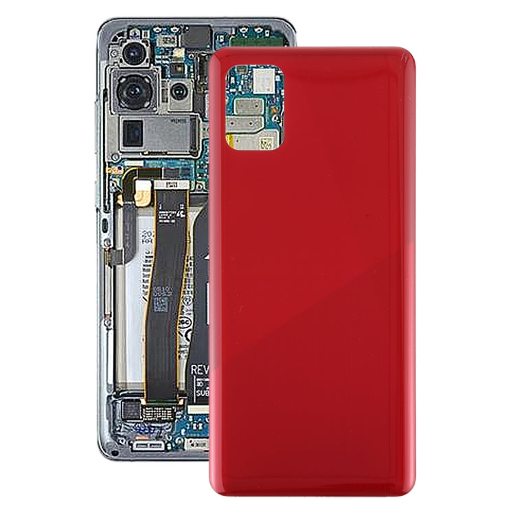 Cache Batterie Arrière pour Samsung Galaxy A31 (Rouge)