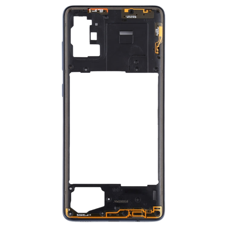 Placa de Marco Intermedio para Samsung Galaxy A71 (Negro)