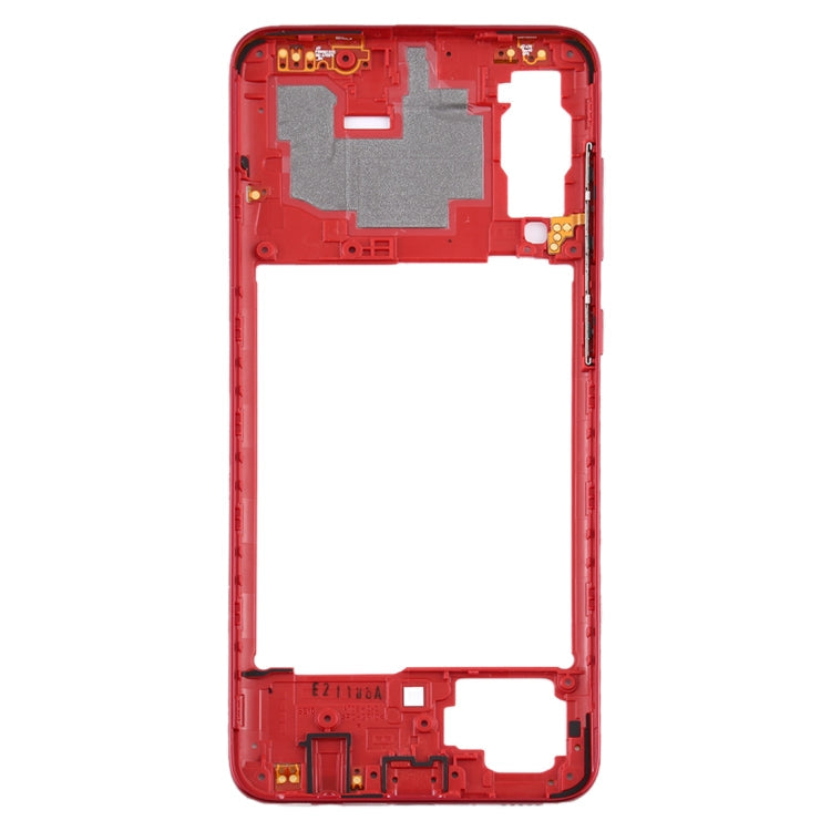 Placa de Marco Intermedio para Samsung Galaxy A70s (Rojo)