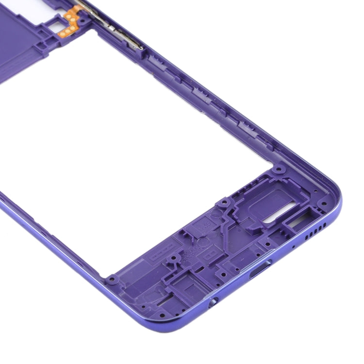 Placa de Marco Medio para Samsung Galaxy A30s (Azul Oscuro)
