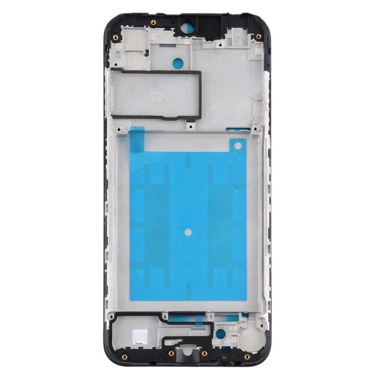Placa de Marco LCD de Carcasa Frontal para Samsung Galaxy A01 (Negro)