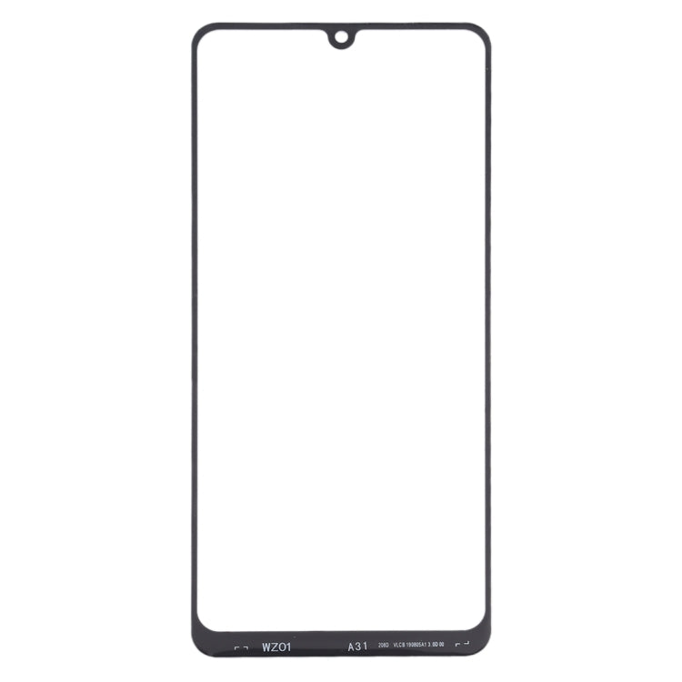 Outer Screen Glass for Samsung Galaxy A31 (Black)