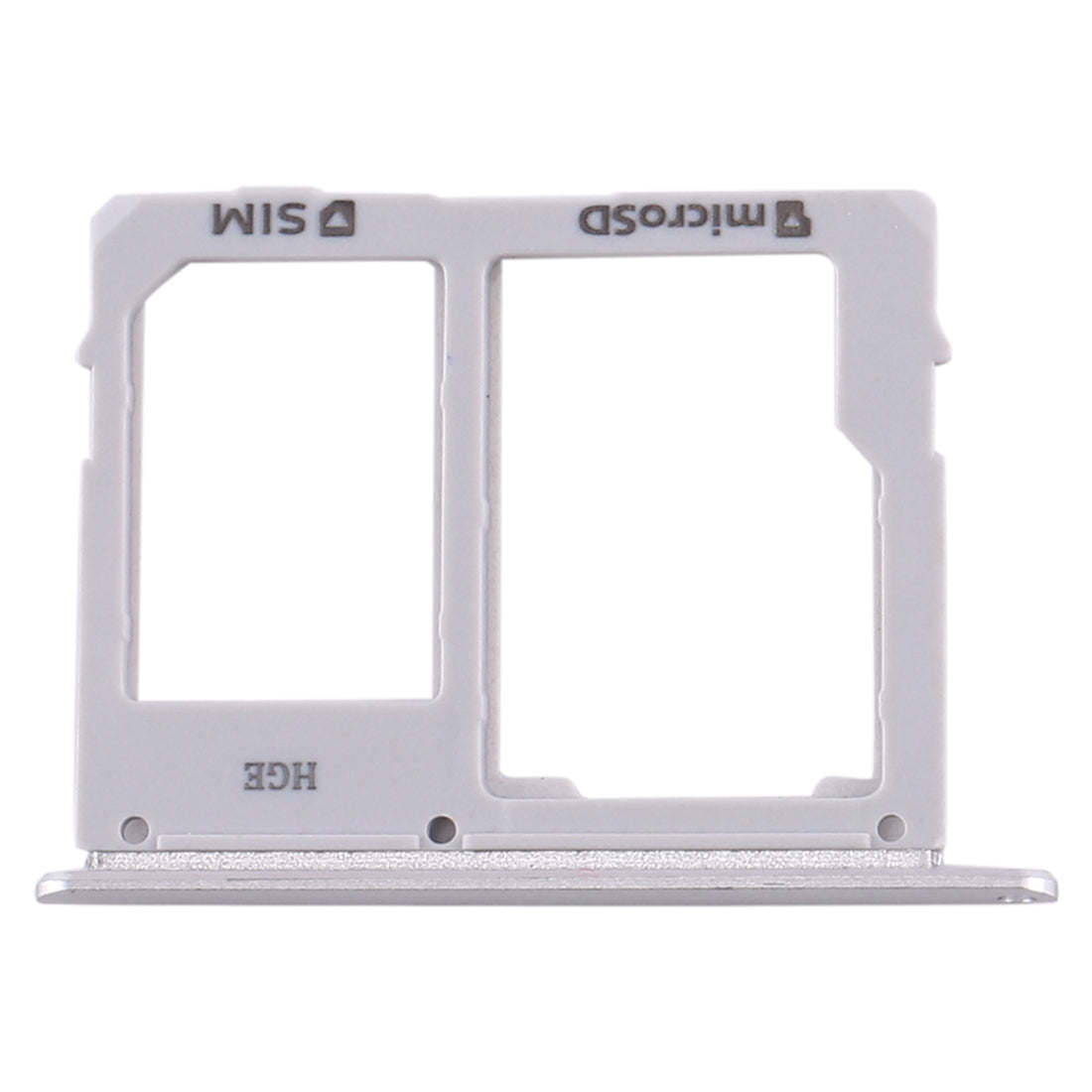 Bandeja Porta SIM / Micro SD Samsung Galaxy Tab S5e T725 Plateado