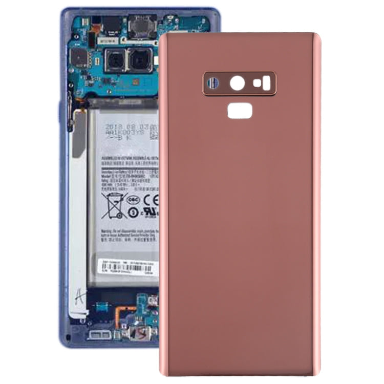 Tapa Trasera de Batería con Lente de Cámara para Samsung Galaxy Note 9 (Dorado)
