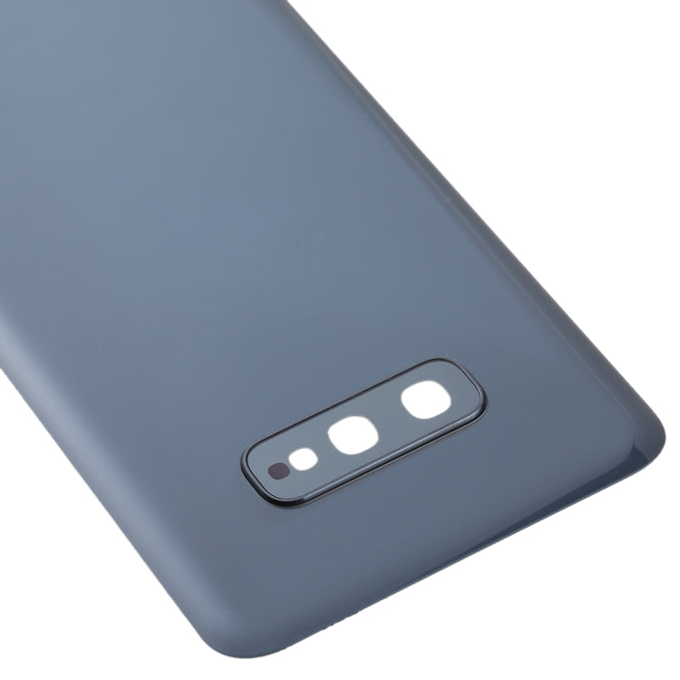 Couvercle de batterie arrière avec objectif d'appareil photo pour Samsung Galaxy S10e (noir)