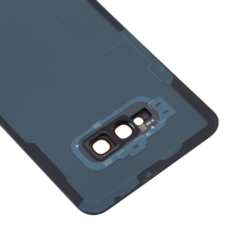 Tapa Trasera de Batería con Lente de Cámara para Samsung Galaxy S10e (Negro)
