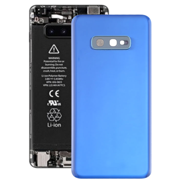 Tapa Trasera de Batería con Lente de Cámara para Samsung Galaxy S10e (Azul)