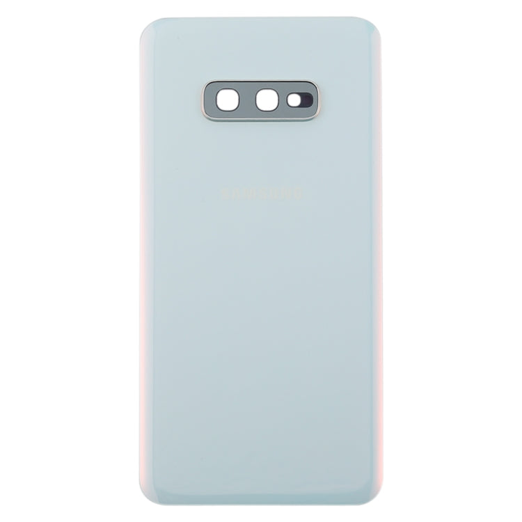 Battery Back Cover with Camera Lens for Samsung Galaxy S10e (White)