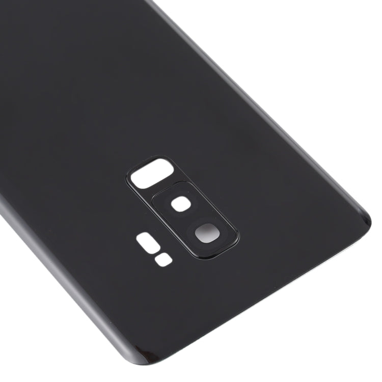 Coque Arrière de Batterie avec Objectif d'Appareil Photo pour Samsung Galaxy S9+ (Noir)