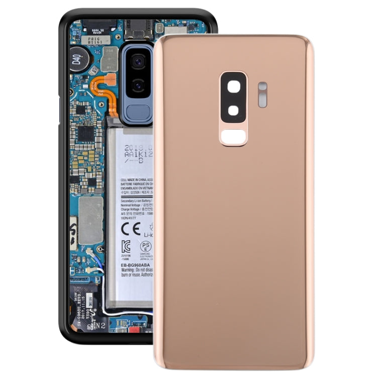 Battery Back Cover with Camera Lens for Samsung Galaxy S9+ (Gold)