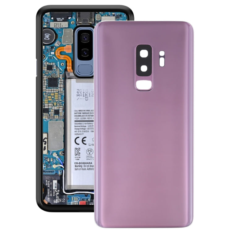 Battery Back Cover with Camera Lens for Samsung Galaxy S9+ (Purple)
