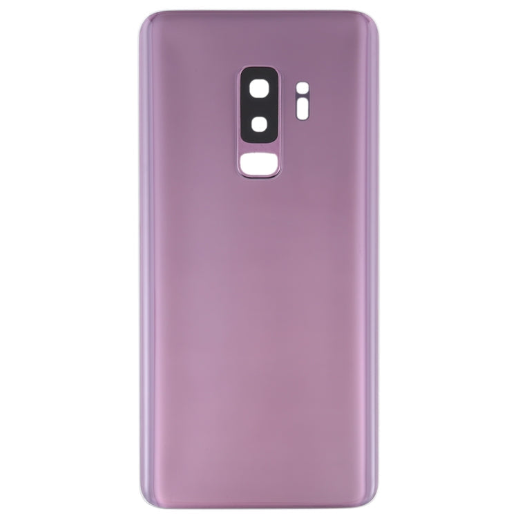 Coque arrière de batterie avec objectif d'appareil photo pour Samsung Galaxy S9+ (Violet)