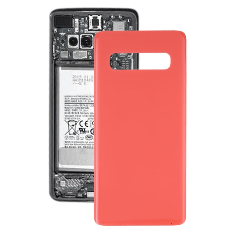 Cache batterie arrière pour Samsung Galaxy S10 (Rose)