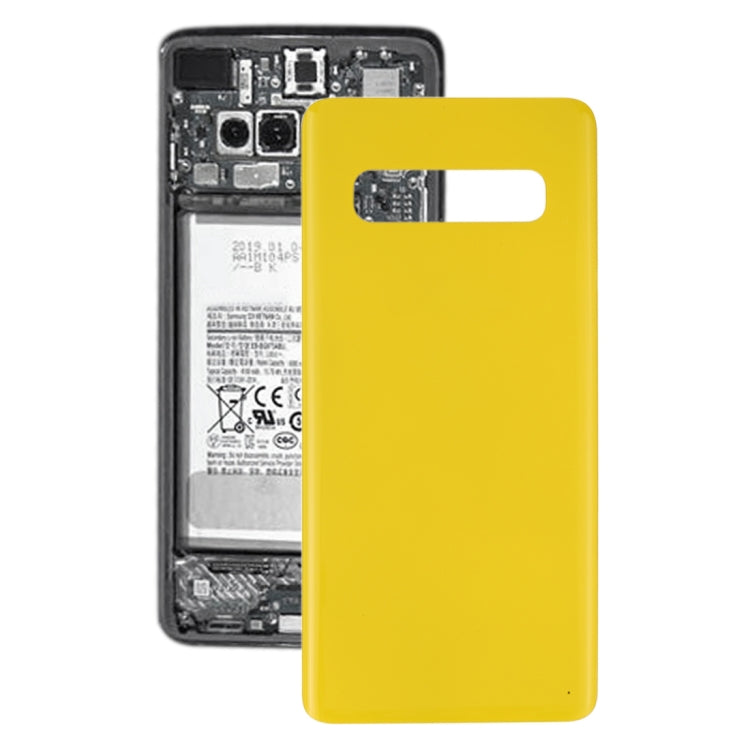 Back Battery Cover for Samsung Galaxy S10 (yellow)