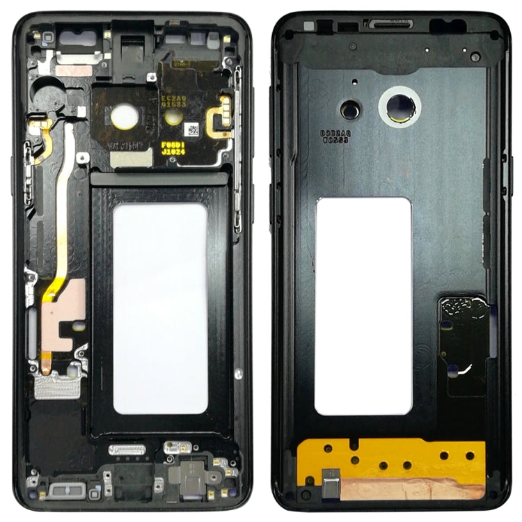 Cadre central pour Samsung Galaxy S9 G960F G960F / DS G960U G960W G9600 (Noir)