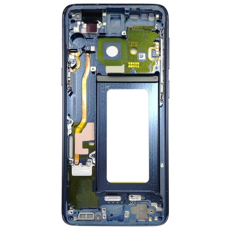 Cadre central pour Samsung Galaxy S9 G960F G960F / DS G960U G960W G9600 (Bleu)