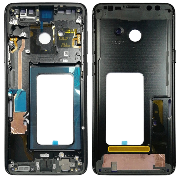 Marco Intermedio para Samsung Galaxy S9 + G965F G965F / DS G965U G965W G9650 (Negro)