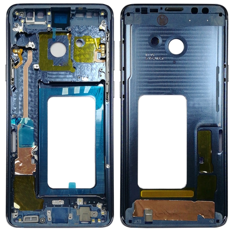 Marco Medio para Samsung Galaxy S9 + G965F G965F / DS G965U G965W G9650 (Azul)
