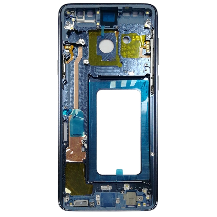 Marco Medio para Samsung Galaxy S9 + G965F G965F / DS G965U G965W G9650 (Azul)