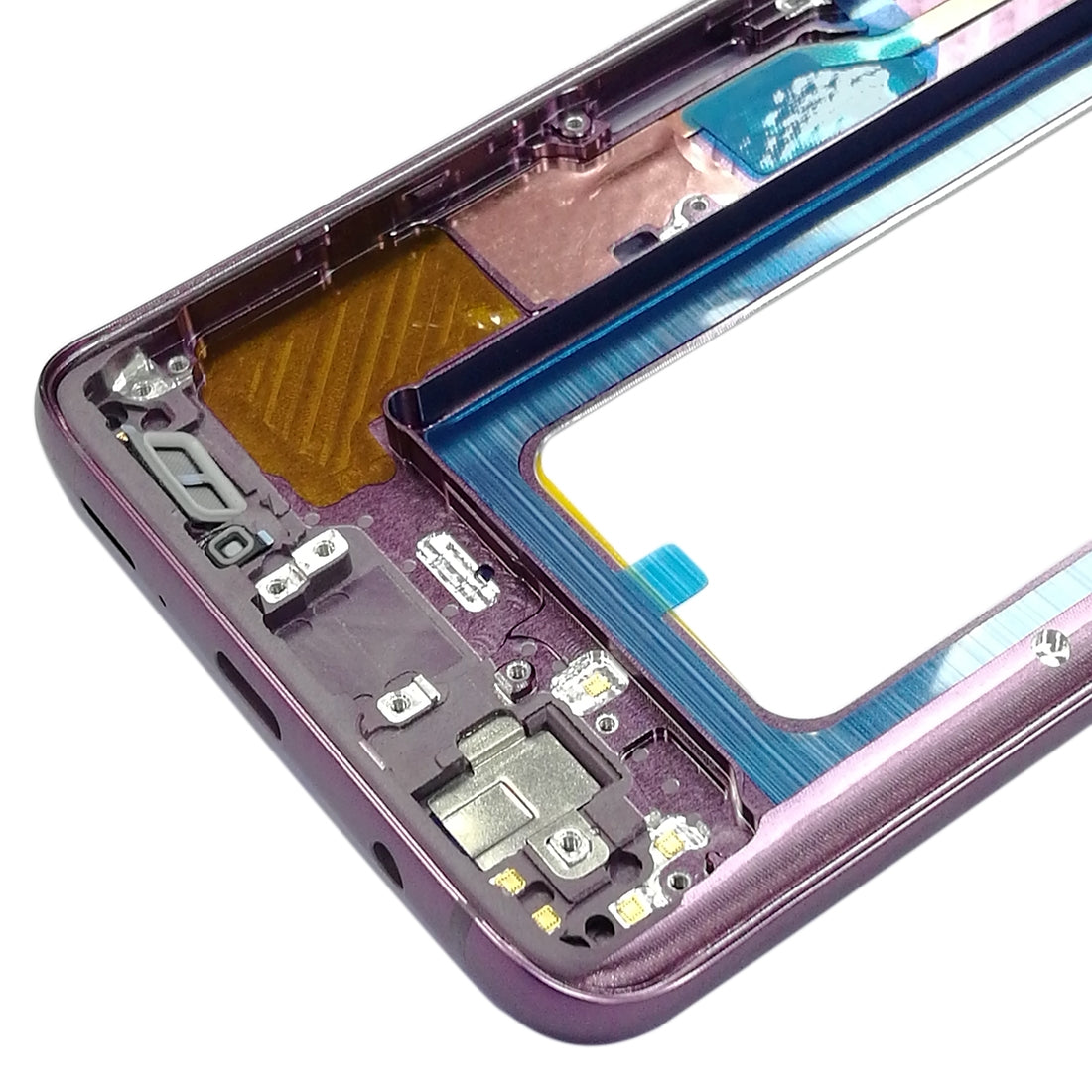 Châssis Central Frame LCD Samsung Galaxy S9+ G965F G965F DS G9650 Violet