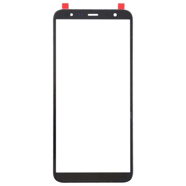 Outer Screen Glass for Samsung Galaxy J4 + / J6 + / J610 (Black)