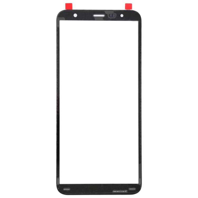 Outer Screen Glass for Samsung Galaxy J4 + / J6 + / J610 (Black)