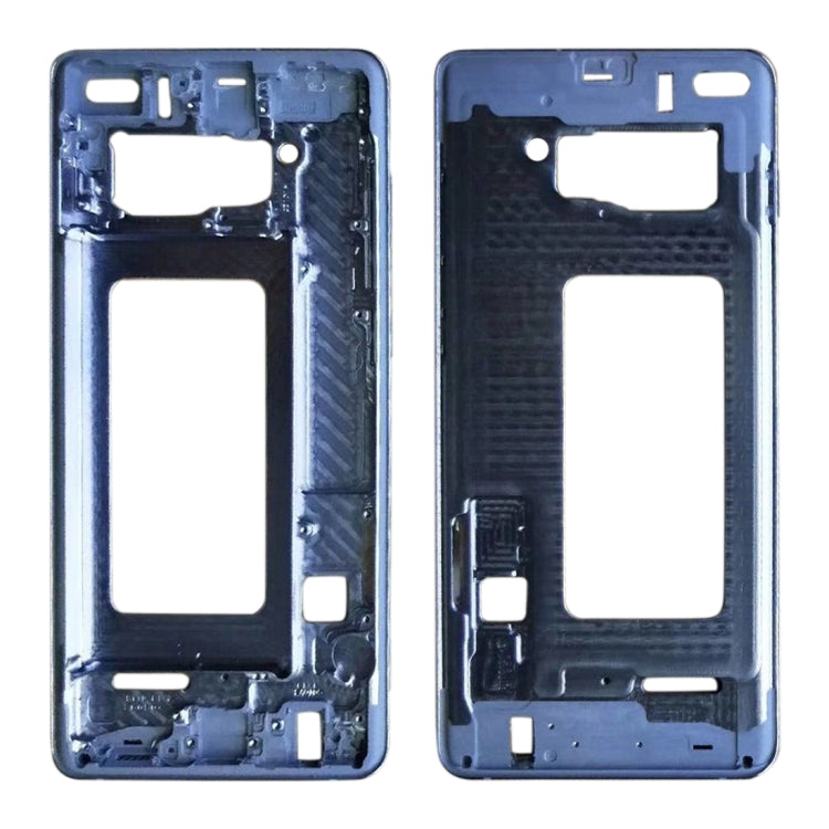 Plaque de cadre LCD du boîtier avant pour Samsung Galaxy S10+ (Bleu)