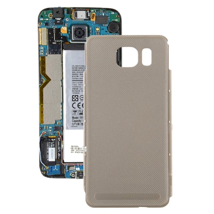 Cache batterie arrière pour Samsung Galaxy S7 active (Doré)