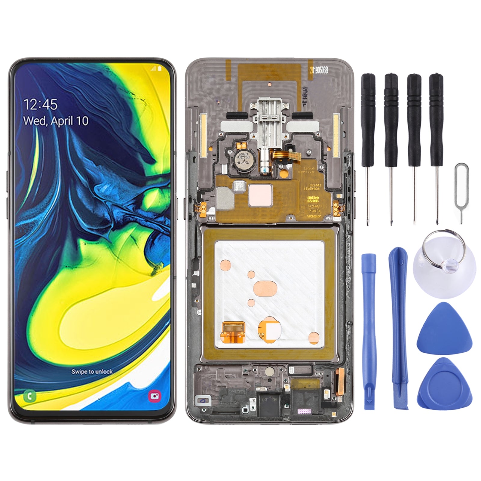 Full Screen LCD + Touch + Frame (Super Amoled Version) Samsung Galaxy A80