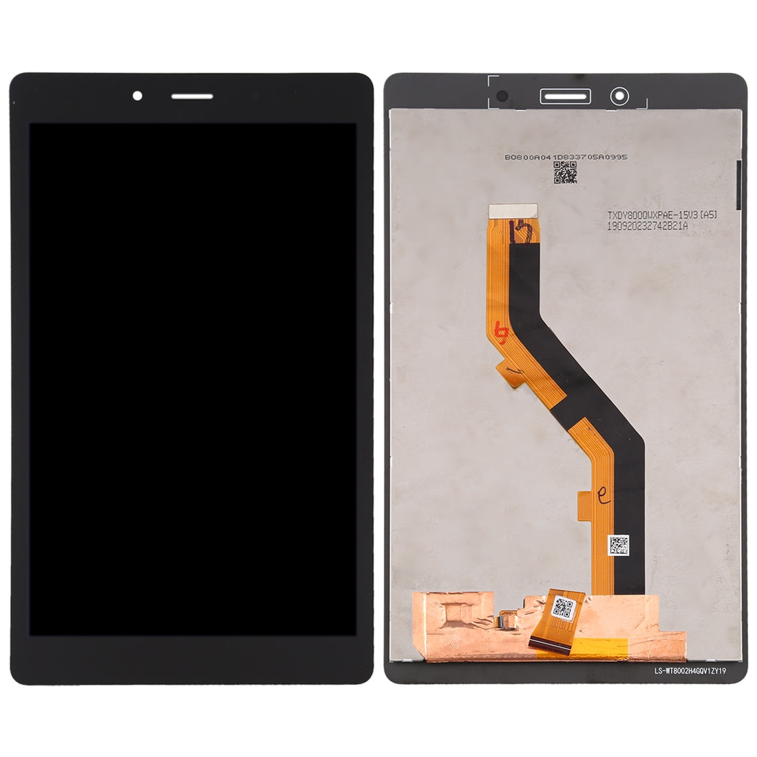 Ecran LCD + Tactile Samsung Galaxy Tab A 8.0 (2019) T295 (Version LTE) Noir