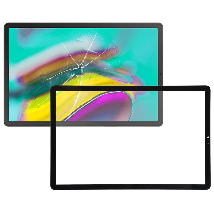 Cristal Exterior de Pantalla para Samsung Galaxy Tab S5e SM-T720 / SM-T725 (Negro)