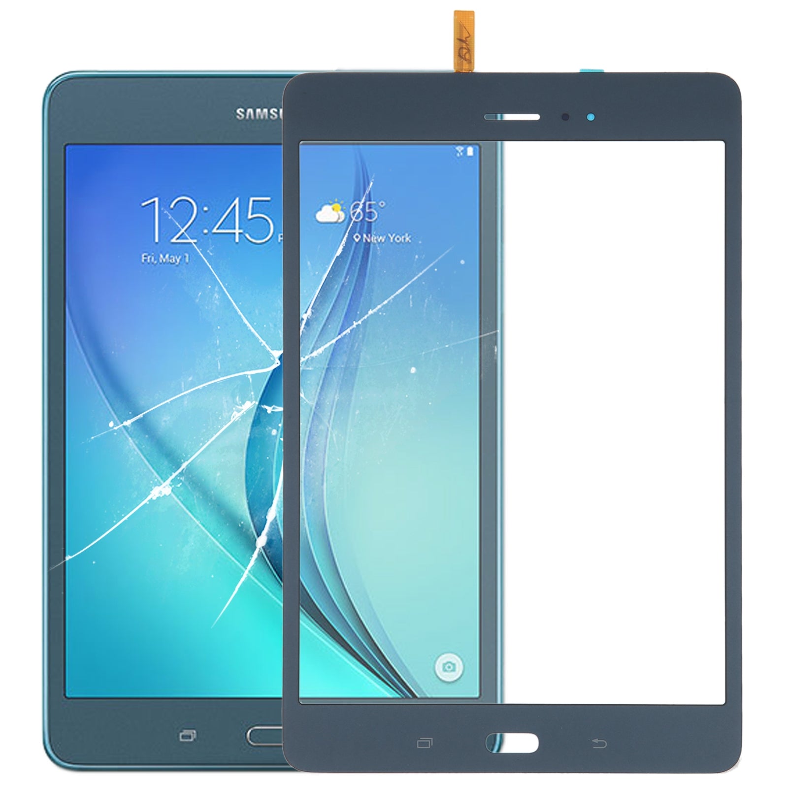 Ecran Vitre Tactile Samsung Galaxy Tab A 8.0 / T355 3G Bleu